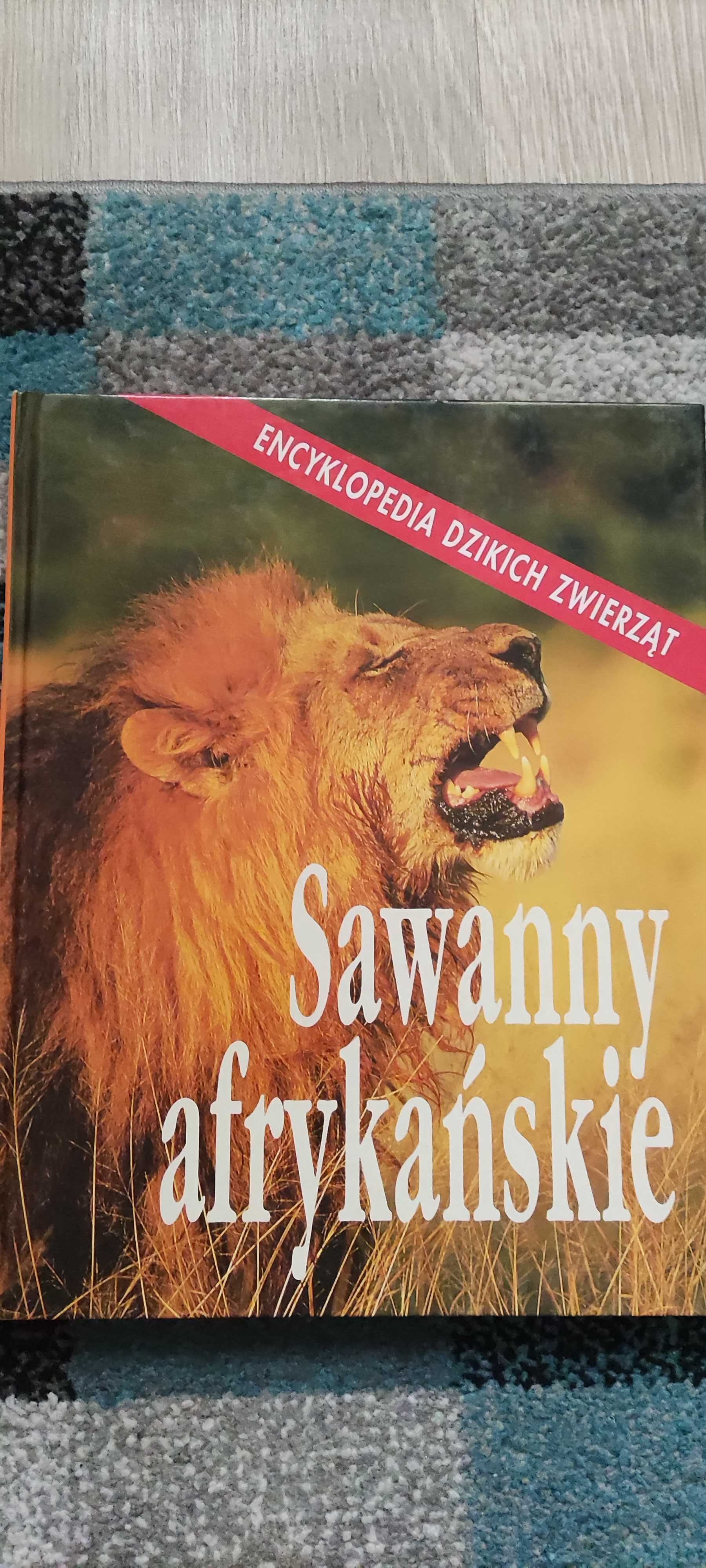 Album z serii Encyklopedia Dzikich Zwierząt - Sawanny afrykańskie