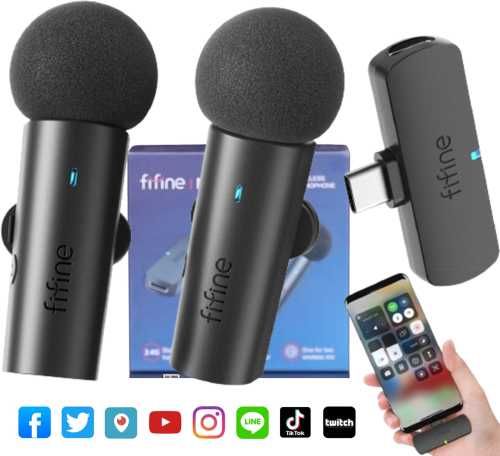 Мікрофон  для смартфона Fifine M8
