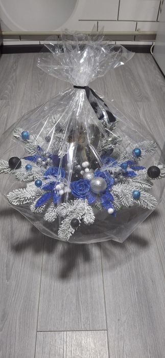 Штучні квіти  троянди з атласної стрічки