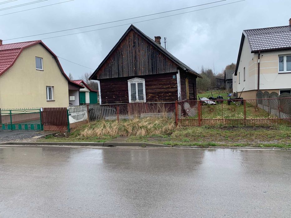 Działka budowlana 600 m2 ze starym domem, Gosań