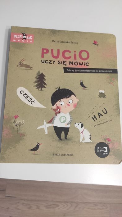 Książka Pucio Uczy się mówić