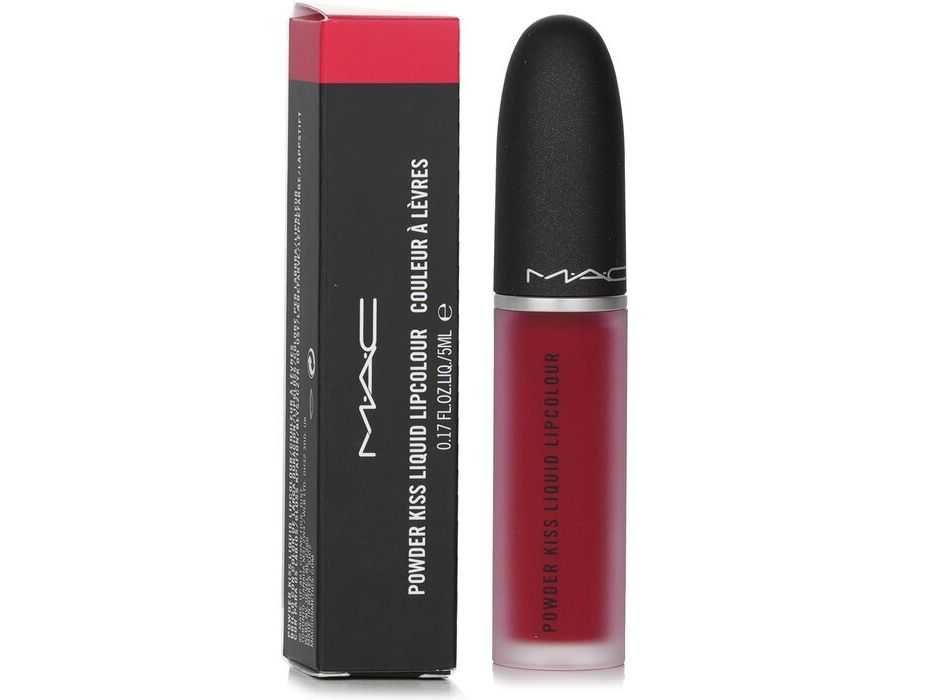 Pomadka w płynie MAC Powder Kiss Liquid Lipcolour 987 M-A-CSMASH
