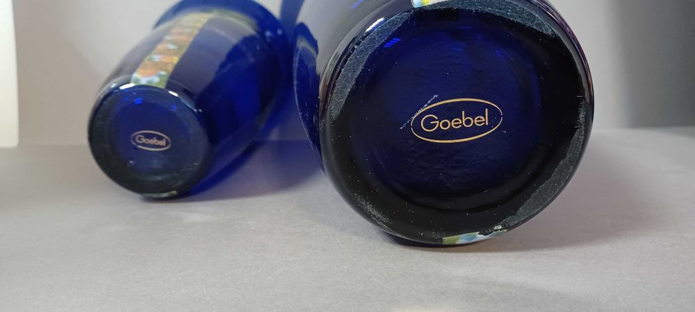 2 wazony firmy Goebel z unikatową dekoracją MARA!
