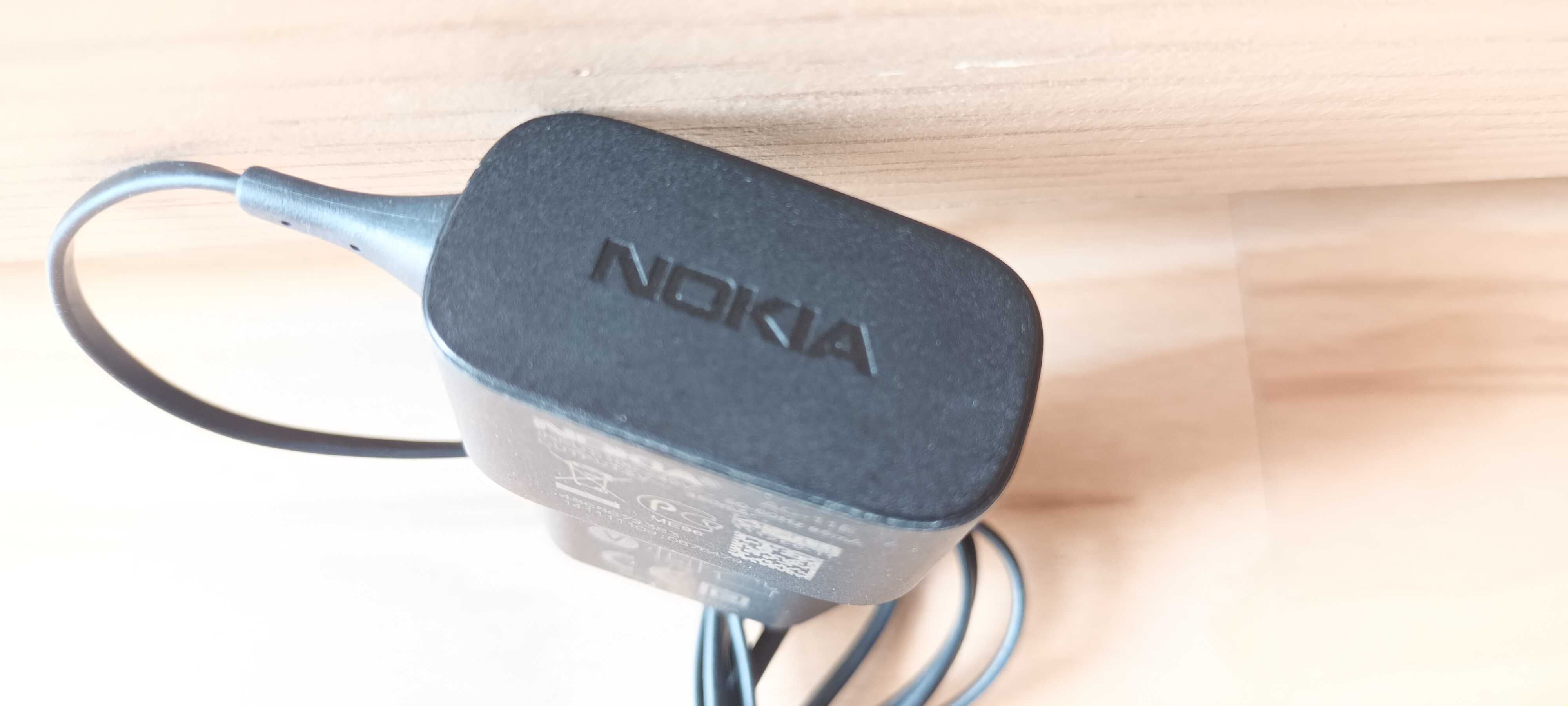 Ładowarka sieciowa Nokia AC-11E czarna. Oryginalna