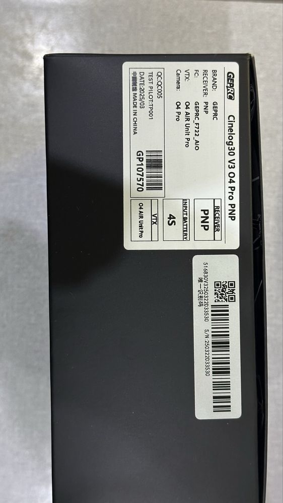 Cinelog 30 v3 sem dji o4 pro