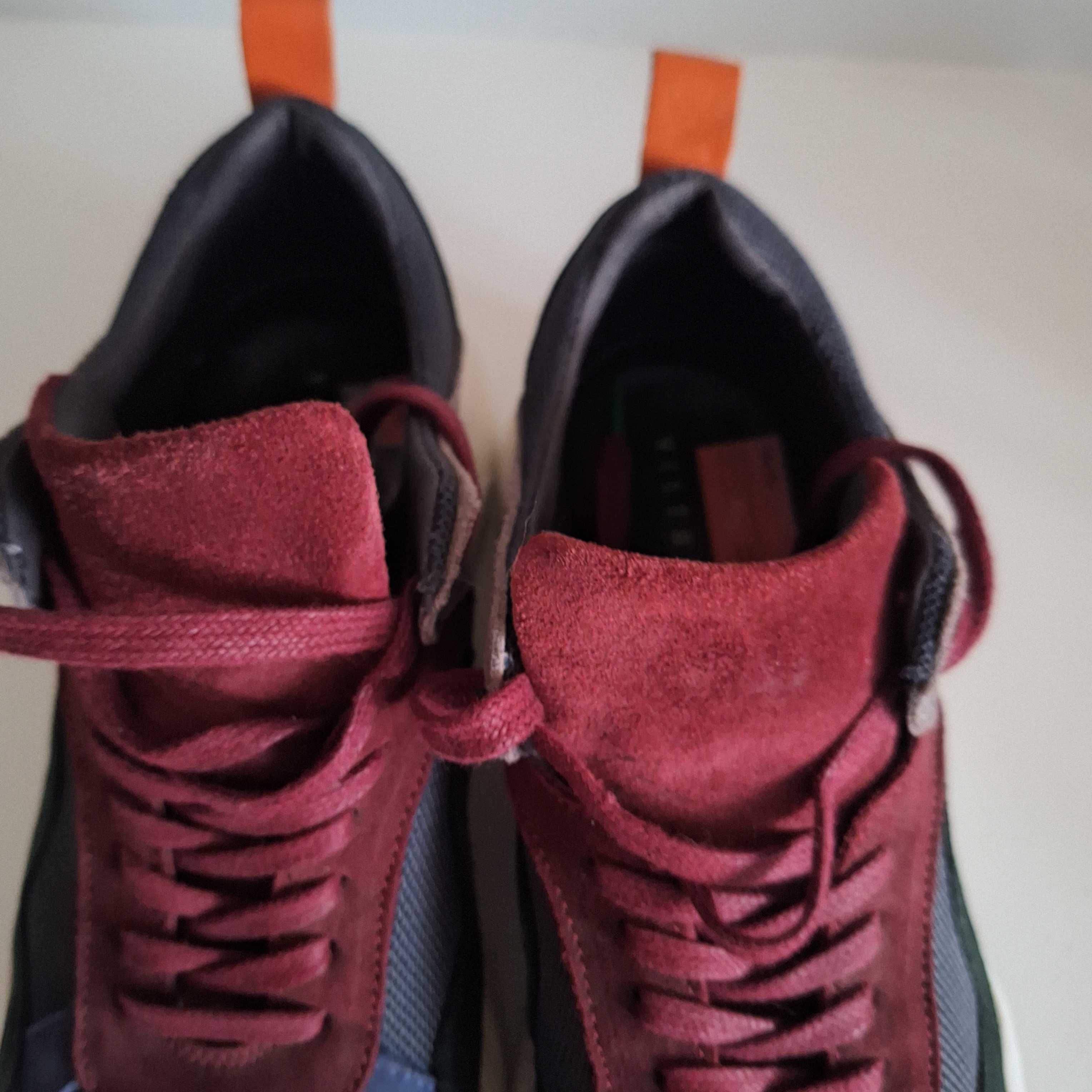 Buty męskie skórzane sneakersy Vistula rozm. 40