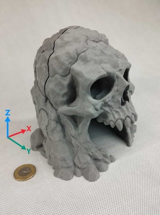 Grota skalna „Czaszka” – dekoracja do terrarium lub projektów DIY