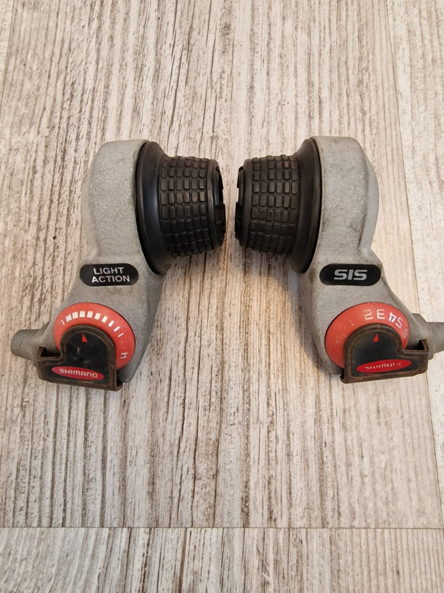 Manetki przerzutki Shimano komplet 3×6