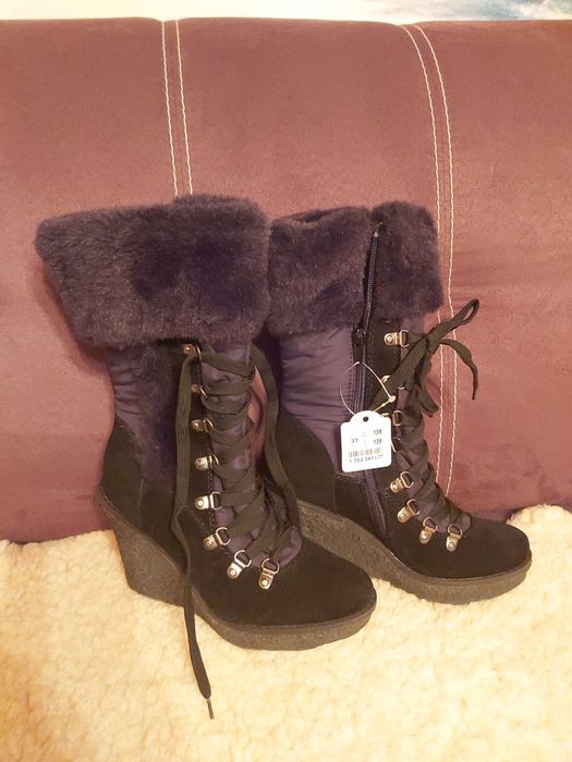 Nowe ocieplane kozaki