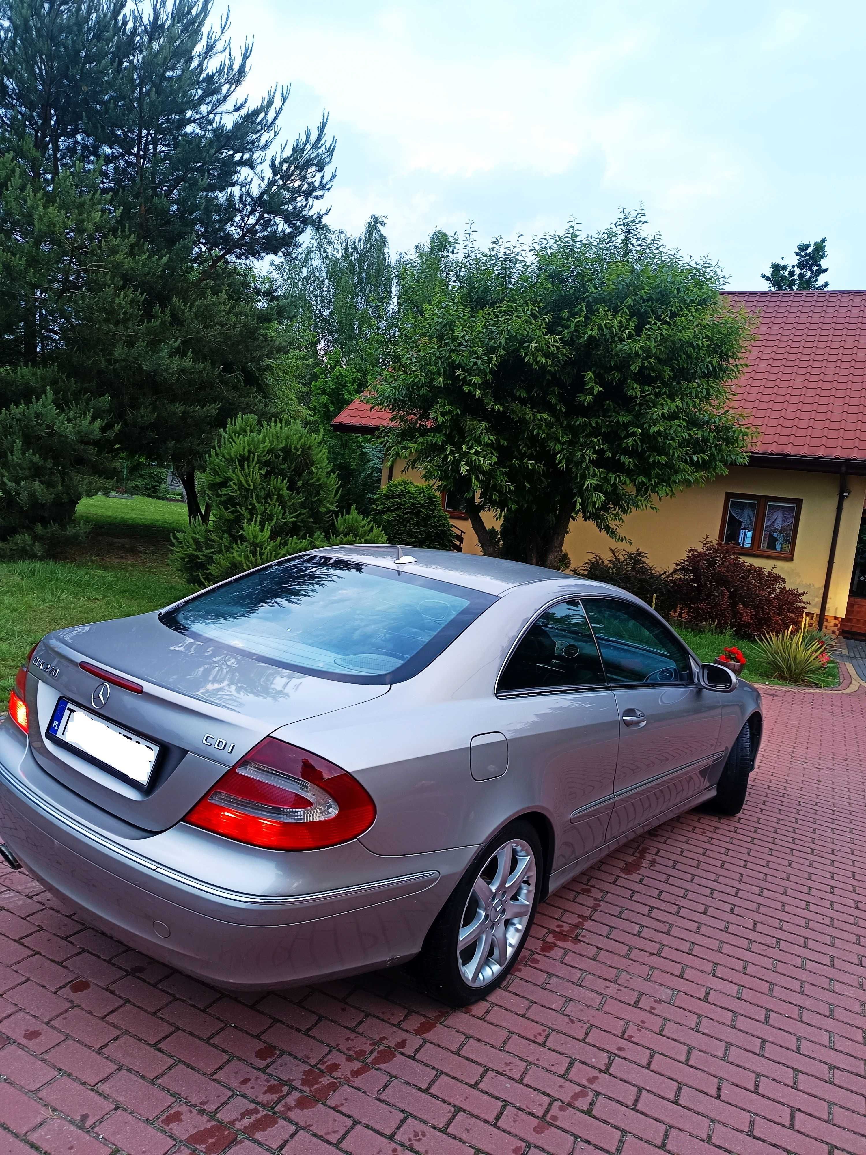 MERCEDES CLK 2.7 diesel 2006r rejestr. zamiana