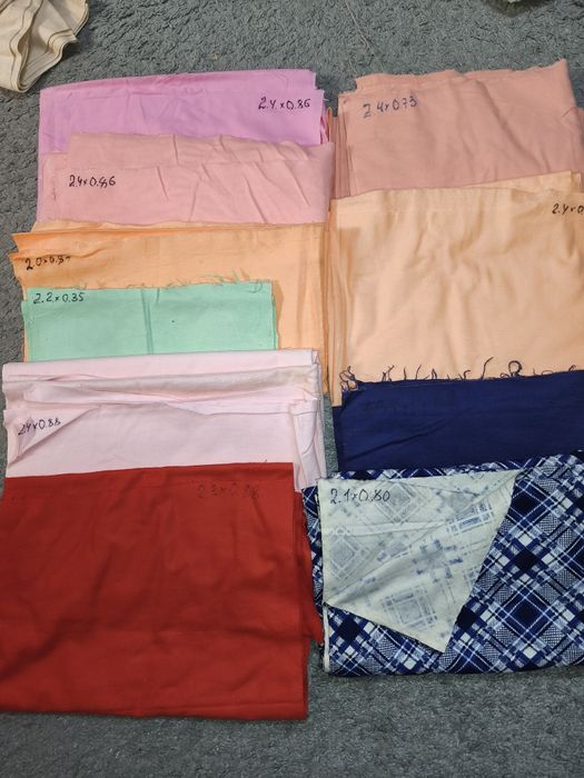 Отрезы байки и фланели времён Союза