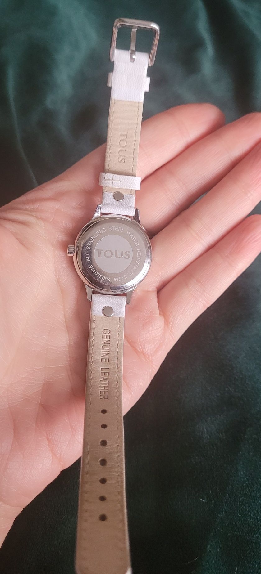 Zegarek dziewczęcy TOUS DOLCE kwarcowy skórzany pasek 28mm stan idealn