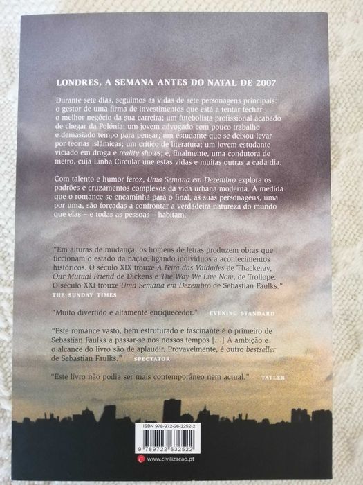 Sebastian Faulks (Uma Semana em Dezembro)