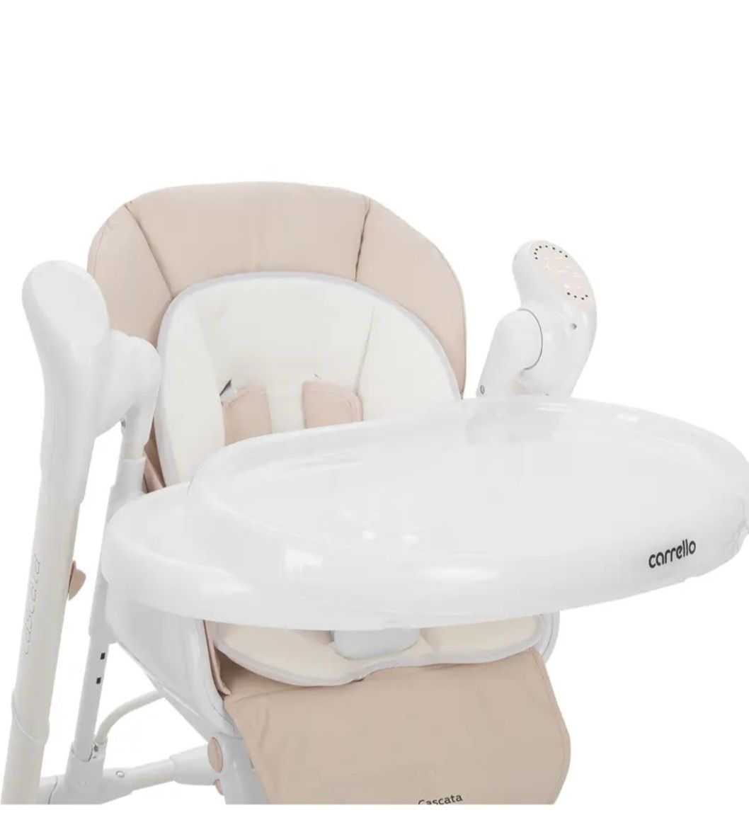 Стульчик для кормления 3 в 1 CARRELLO Cascata CRL-10303/1 Cream Beige