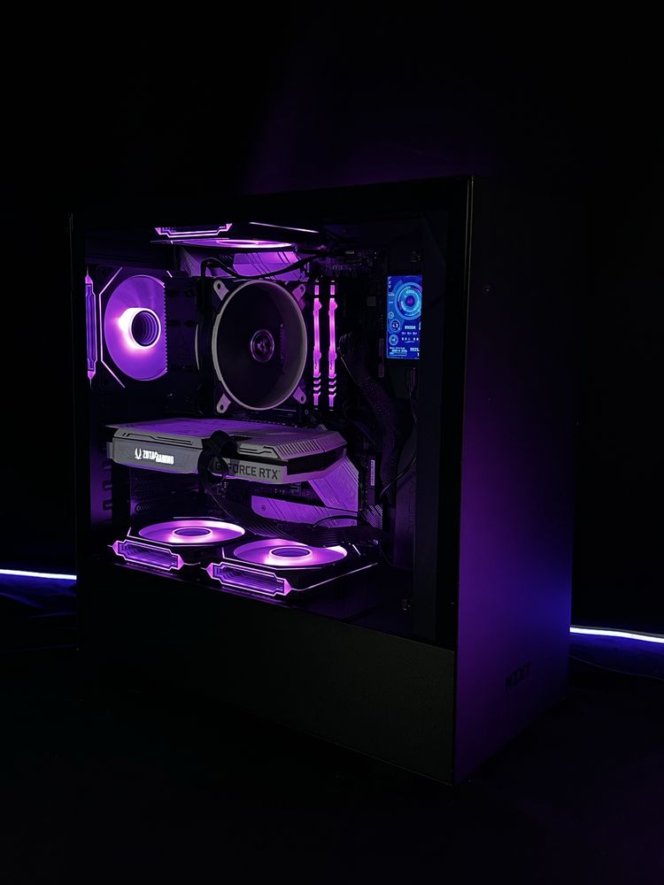 Konputer Gamingowy Ryzen z monitorem IPS / Ryzen 5 5600x / Rtx 3060 Ti