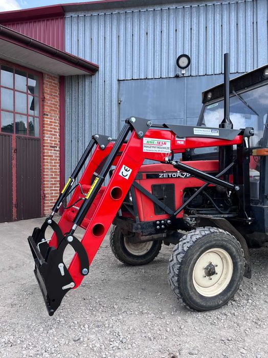 Ładowacz TUR czołowy do ciągnika / 900kg 1200kg / Ursus /Zetor/ MF/