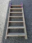 Schody drewniane budowlane tymczasowe młynarskie 60cm grube masywne