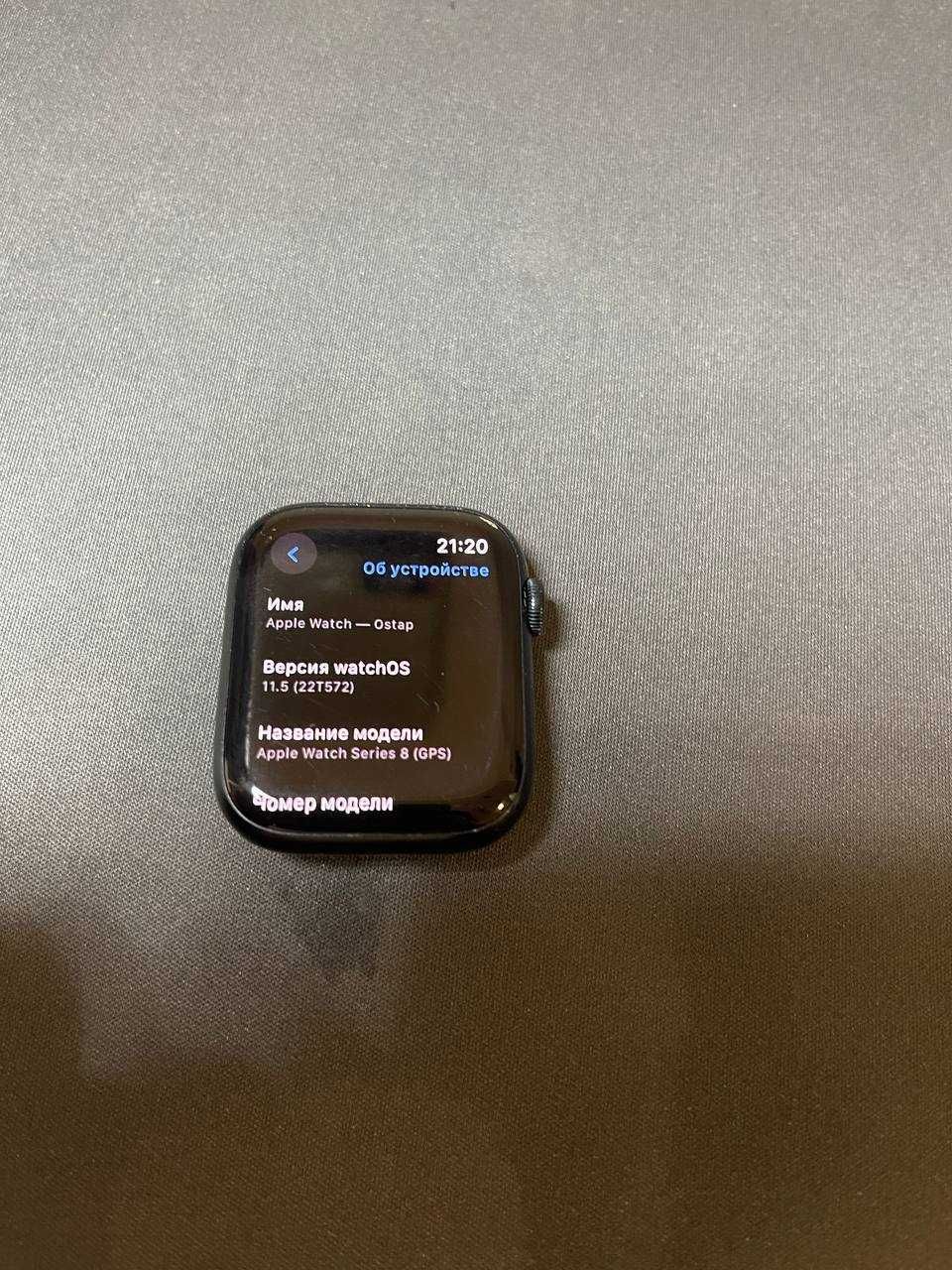Apple Watch Series 8 45mm MidnightBlue M/L