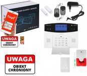 Alarm bezprzewodowy Linbox LCD GSM Guard 1 Senior