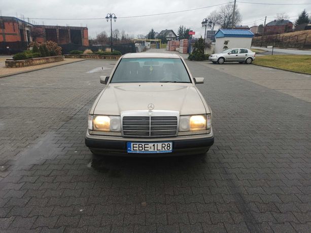 Mercedes W 124-2.0 D-Stan kolekcjonerski-ważne opłaty