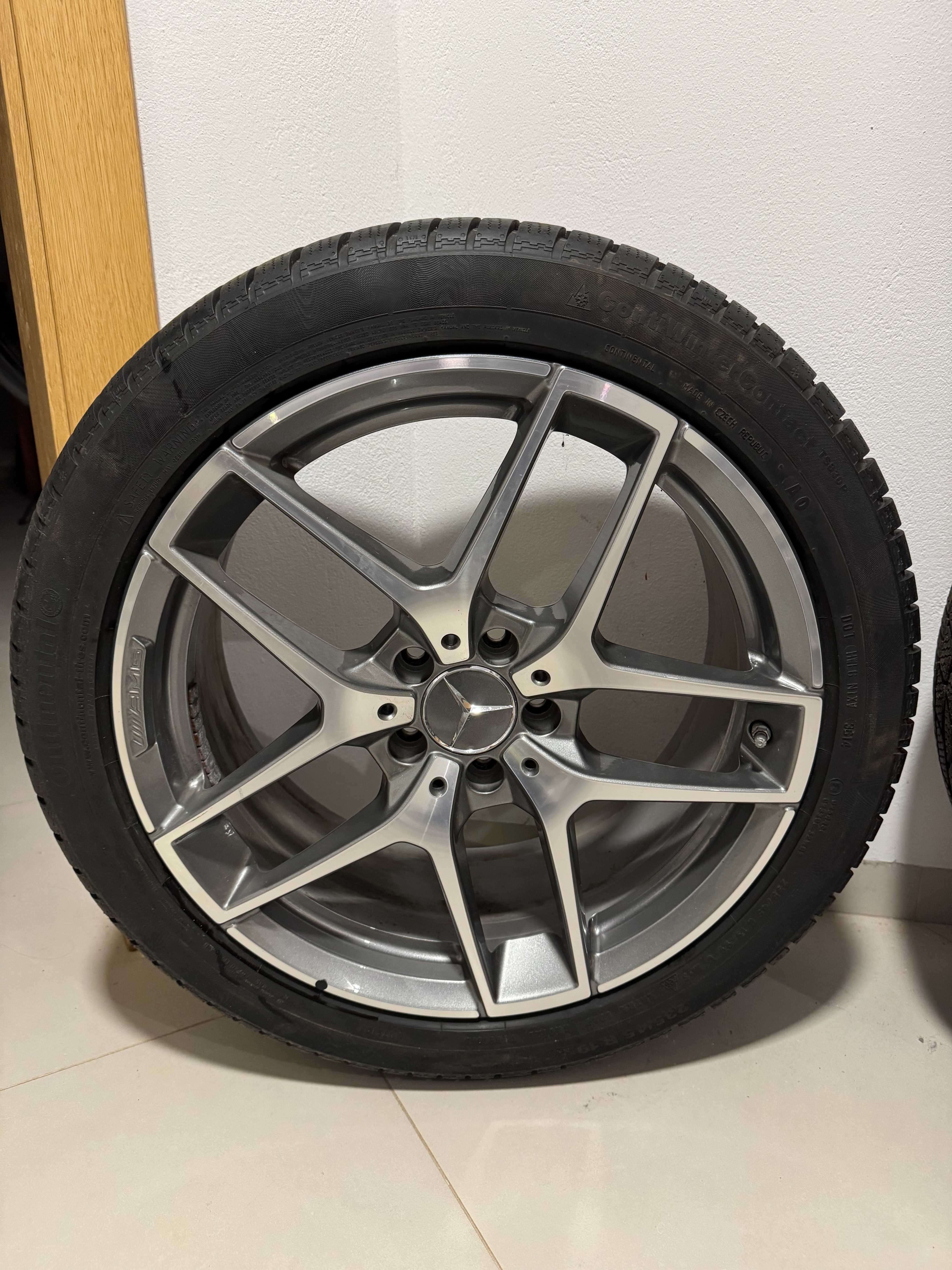 Koła zimowe Mercedes A45 AMG Oryginalne