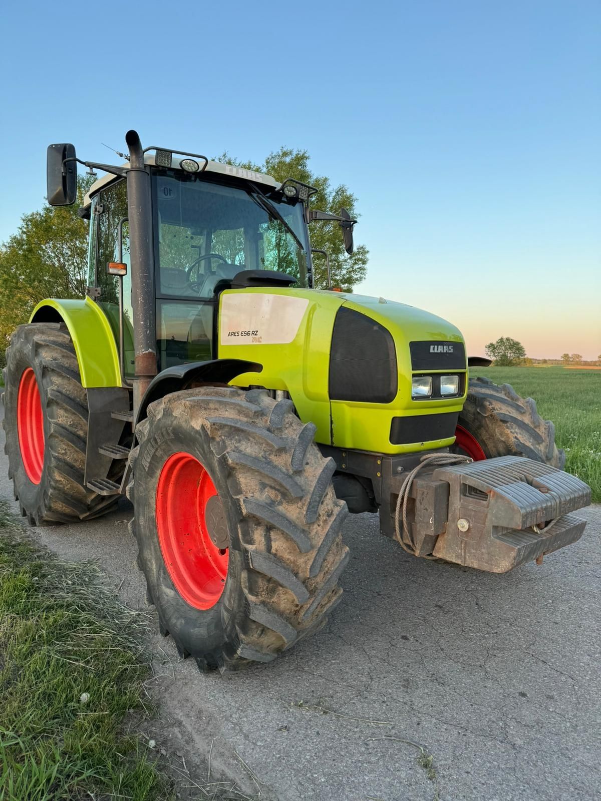 Ciągnik Claas Arez 696Rz,renault ares