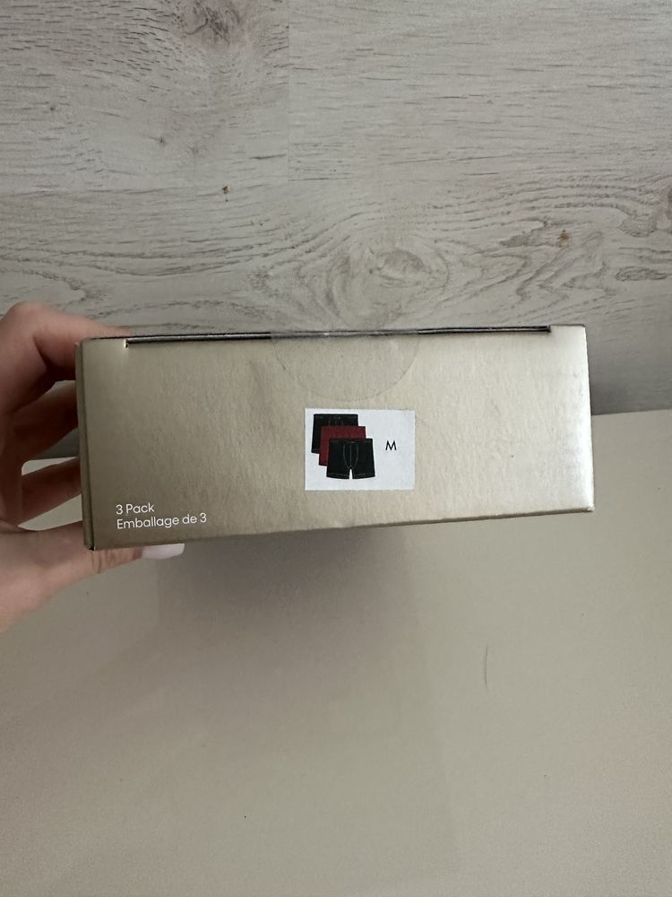 Чоловічі труси боксери Calvin Klein в коробці 3шт