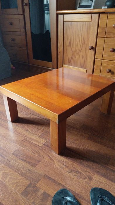 Mesa de centro pinho mel. 60×50