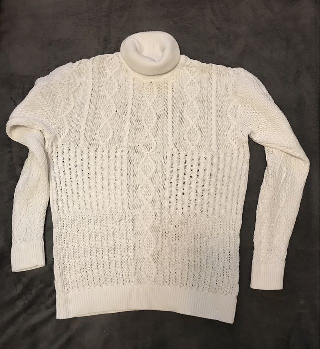 Sweter golf biały Lindbergh r.M