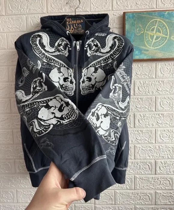 Зіп худі dallas opium full zip кофта racer опиум y2k