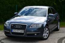 Audi A6 c6 v6 gaz sekwencja bixenon skóra drewno STAN IDEALNY