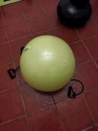 Bola pilates com puxadores