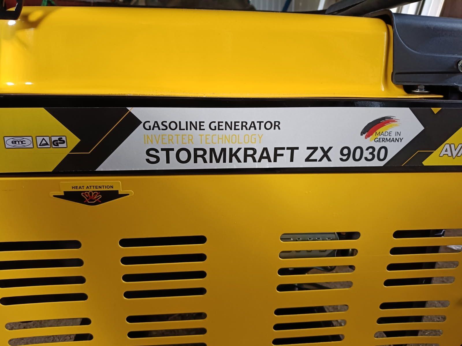 Agregat prądotwórczy 7.2KW 380v 230v silnik briggs stratton