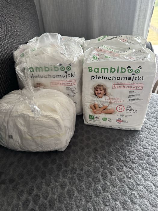 Pieluchomajtki bambiboo r 5 67 sztuk