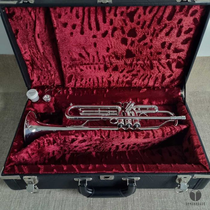 trąbka Jaeger New York tuned by Dr. John Diamond, srebro! gamonbrass