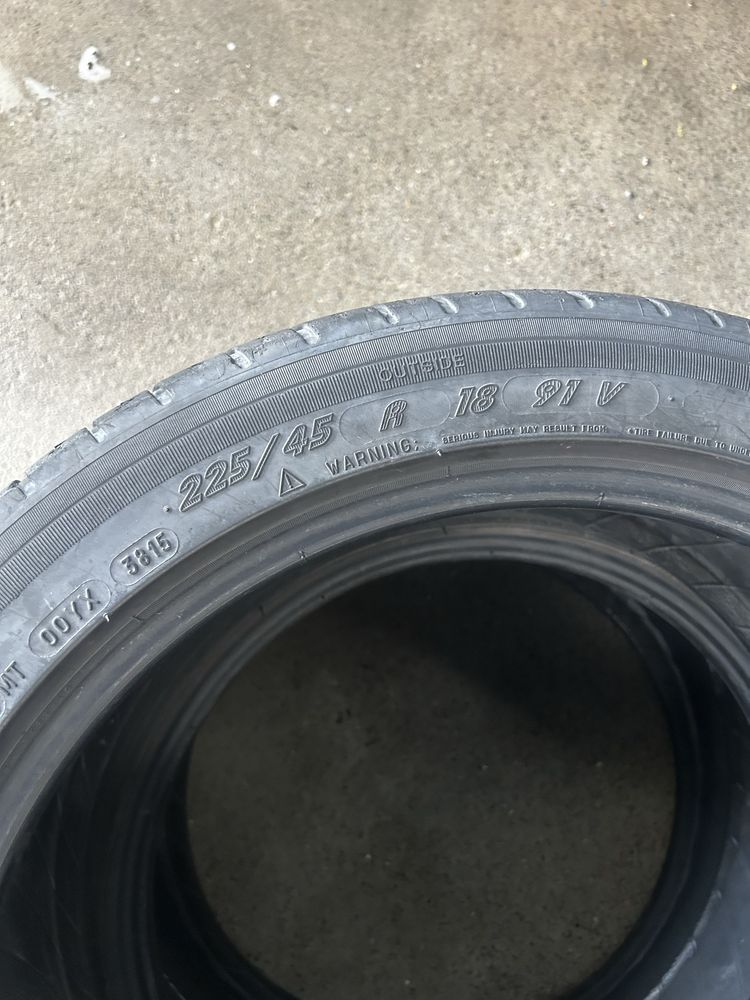 225/45r18 Michelin лето 2 колеса