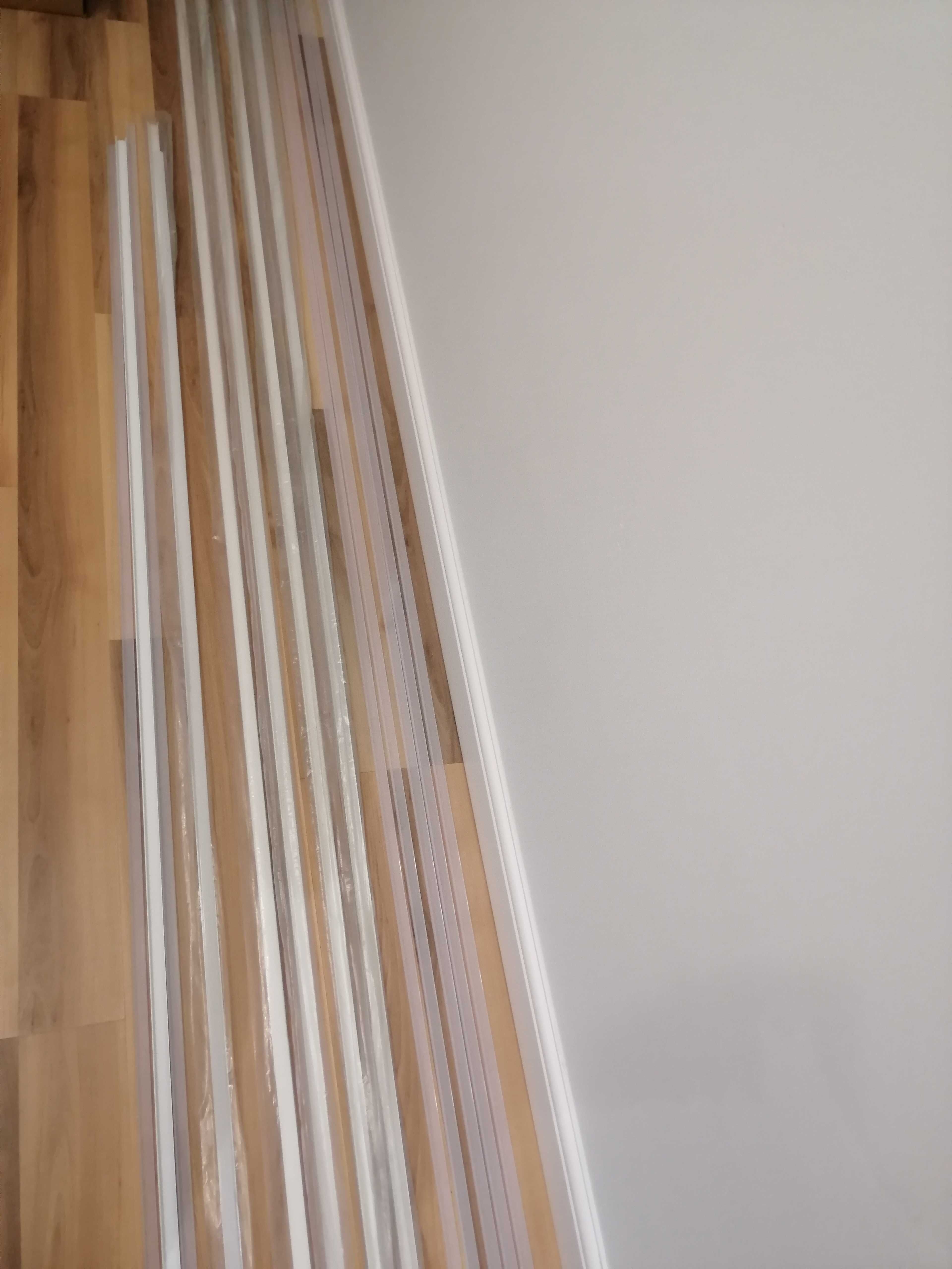 Profile aluminiowe LED białe + osłonki mleczne