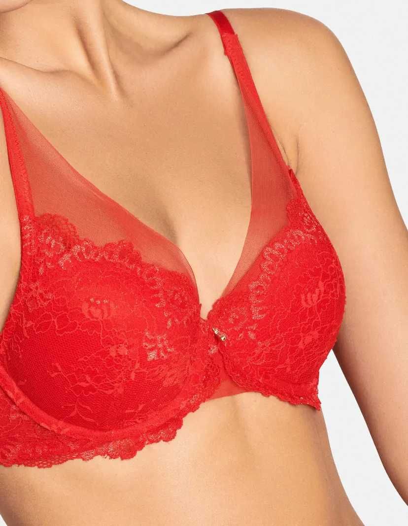 Biustonosz damski push up, rozmiar 65D