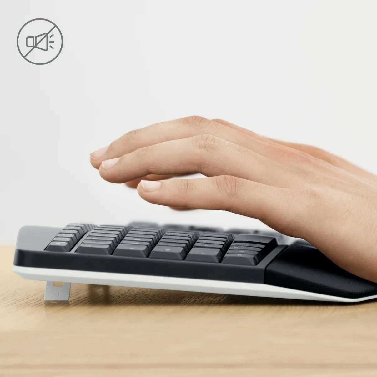 Klawiatura membranowa MK850 Logitech + mysz QWERTY es.