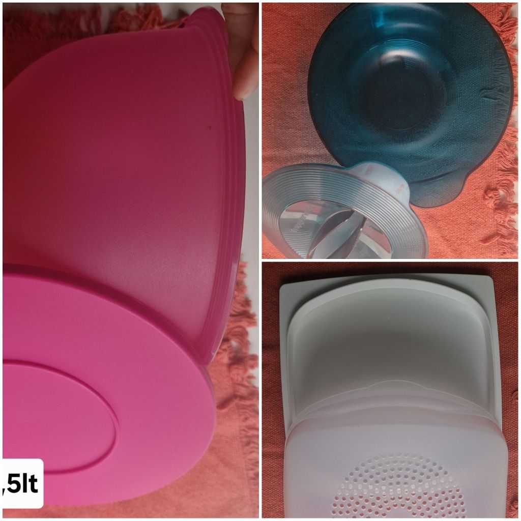 Conjunto produtos da Tupperware