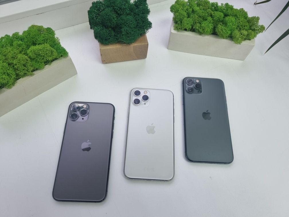 Apple iphone 11 pro 64/256 gb silver/green/space neverlock 11 про 256