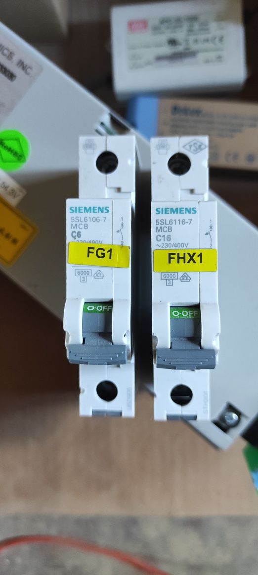 Siemens 5SL6316-7 автомат вимикач 400В 6КА