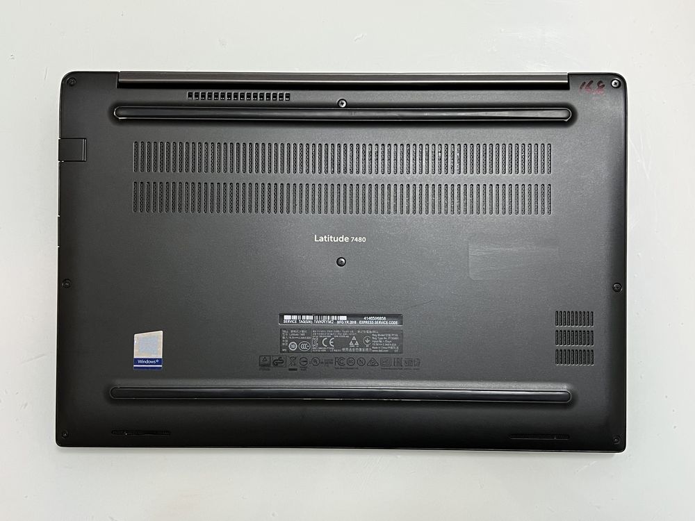 Ноутбук Dell Latitude 7480, FHD, IPS, і5, RAM-16Gb, SSD-256Gb (№168)