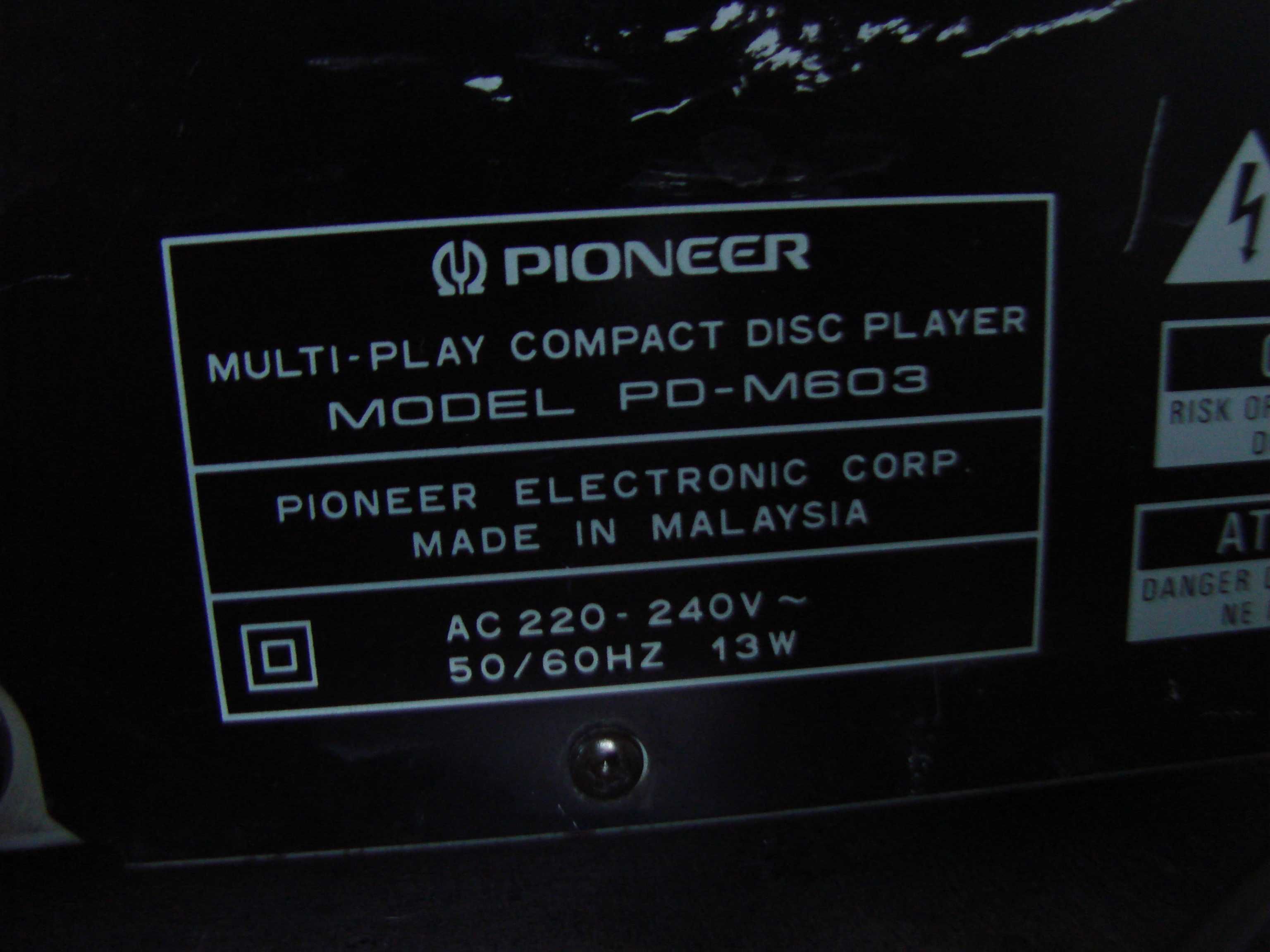 Pioneer PD-M603 CD 6 na 6 płyt BDB ORG