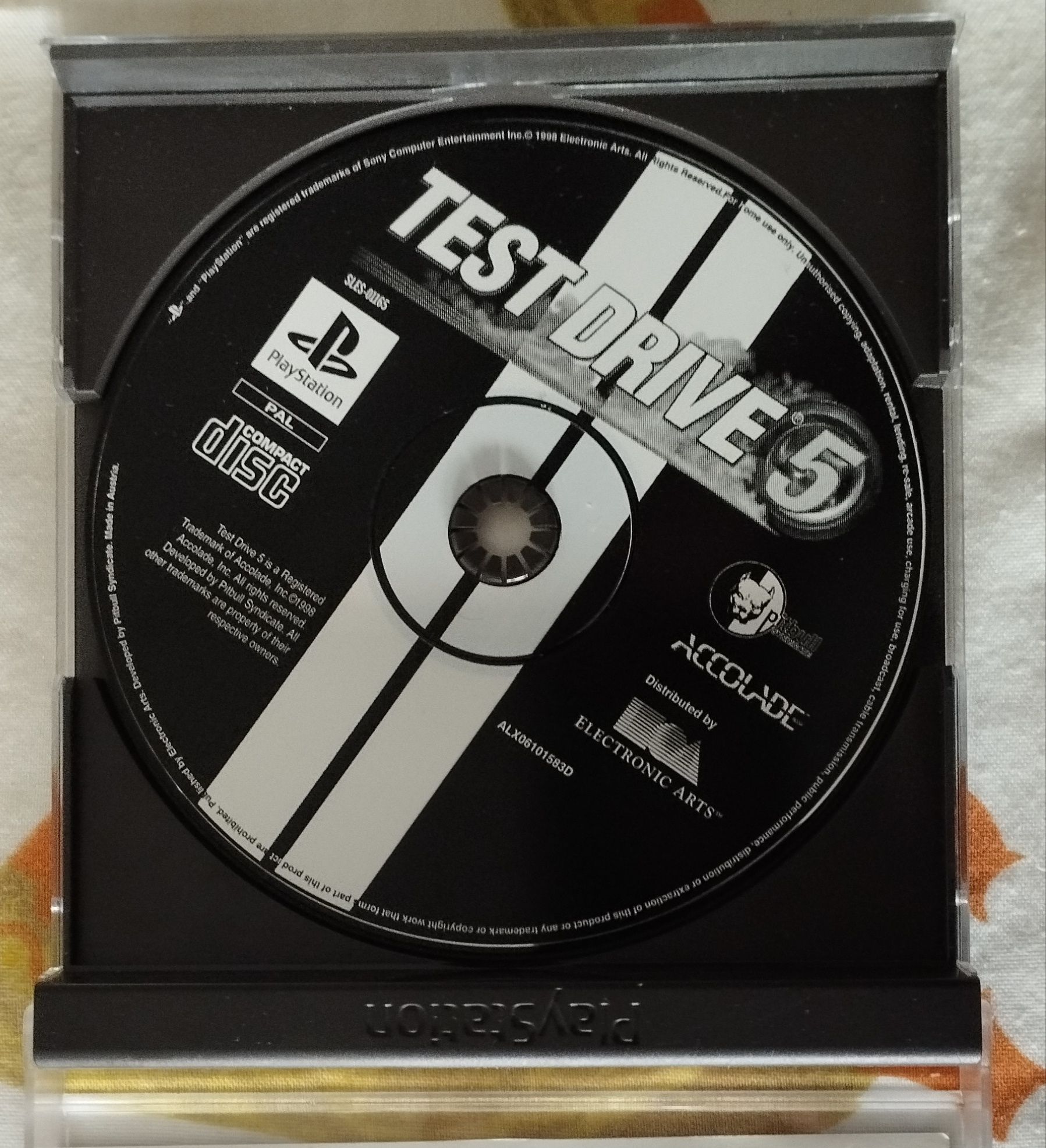 Jogo PS1 Test Drive 5