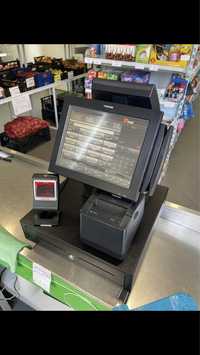 POS Toshiba/ máquina talões Toshiba/ leitor código barras/ gaveta