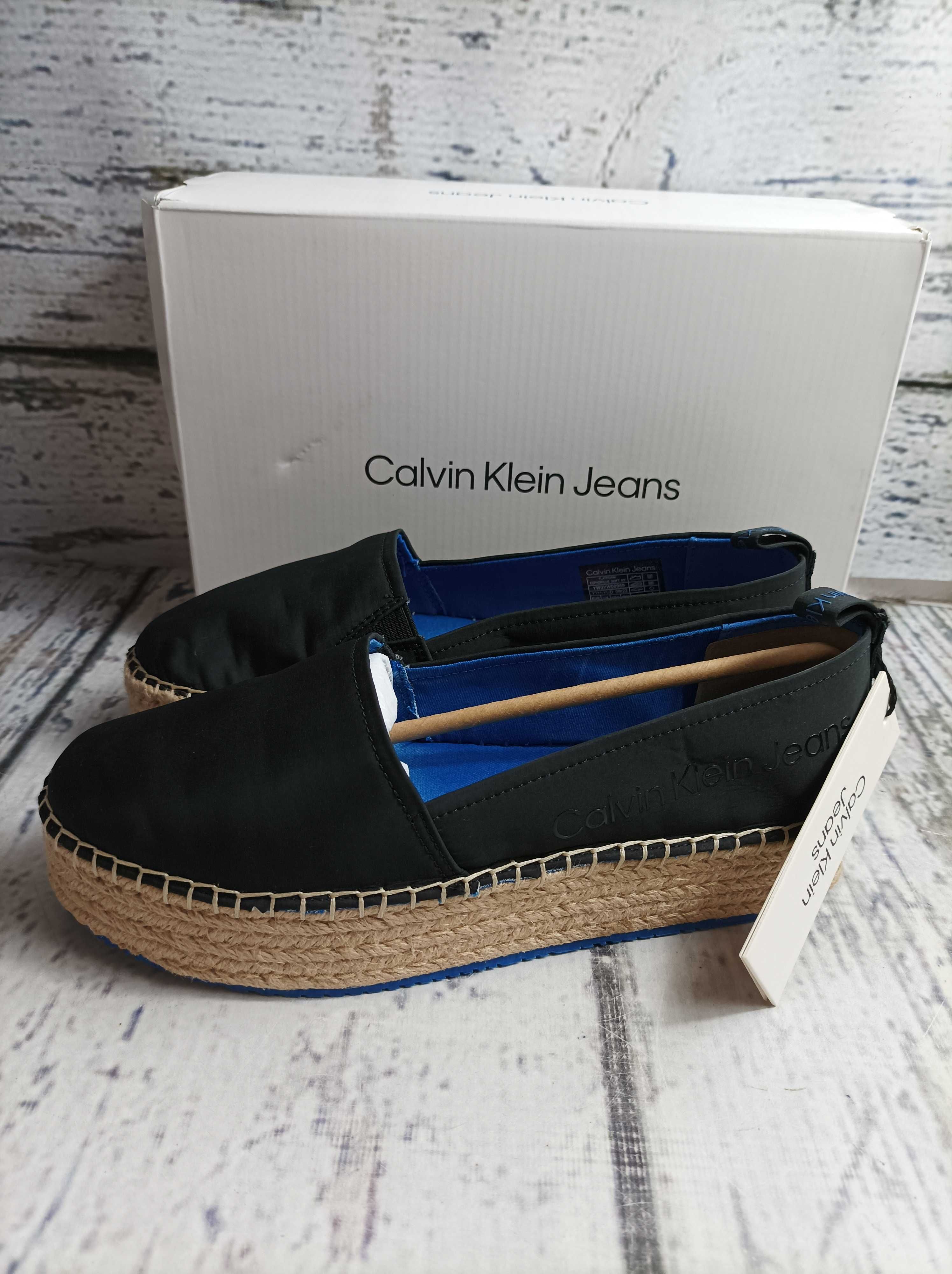 Espadryle damskie Calvin Klein r. 38 (K333)