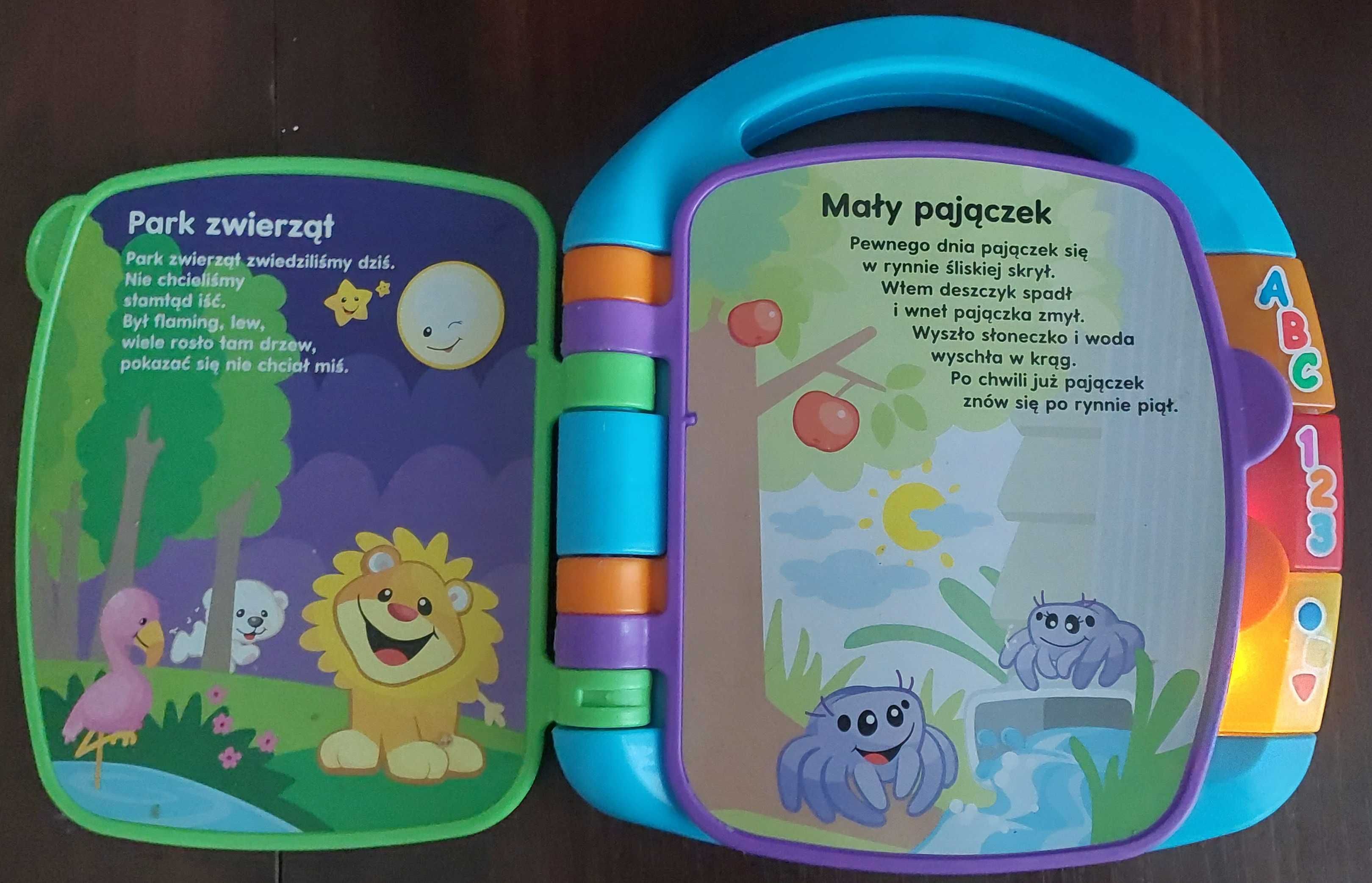 Książeczka Fisher price światło + dźwięk