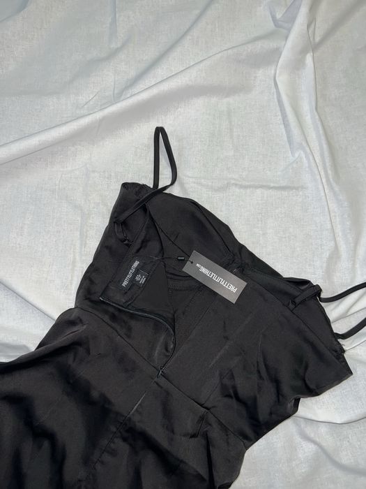 Чорна максі сукня PLT. S(8)