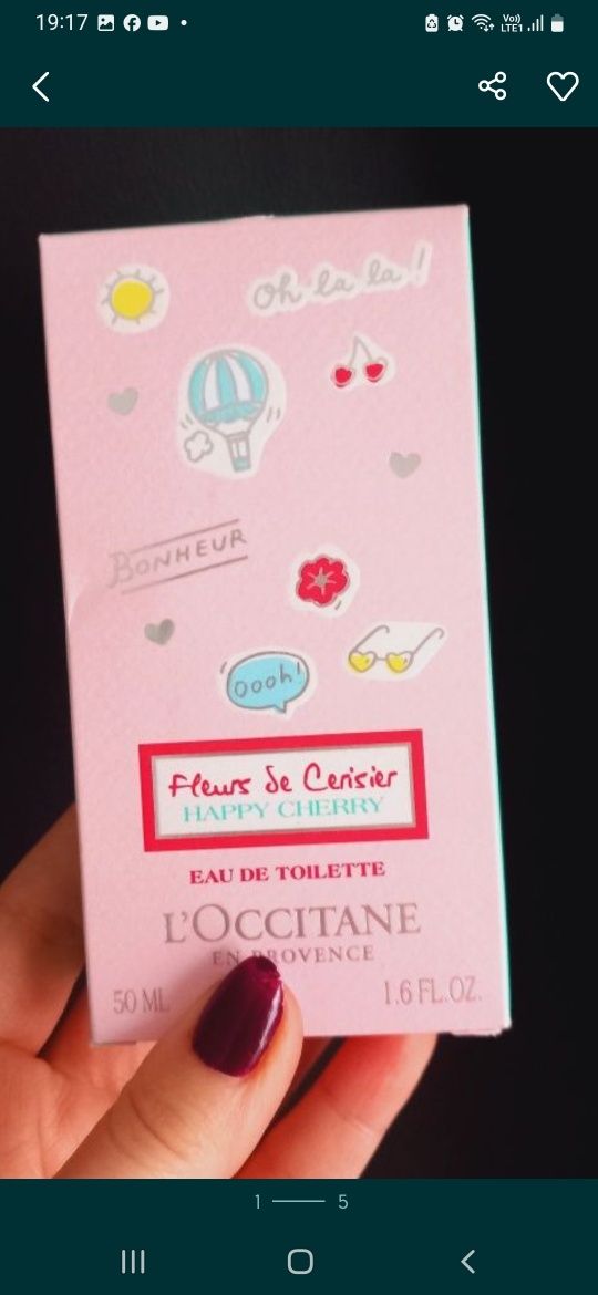 Nowe perfumy L'occitane 50 ml